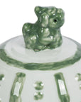 Park Hill | Embossed Floral Ginger Jar