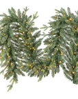 Park Hill Montana Spruce Garland, Multi Function w/ Soft Twinkle, 108"L