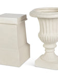 Park Hill Tall Urn With Pedestal, 55.5"H