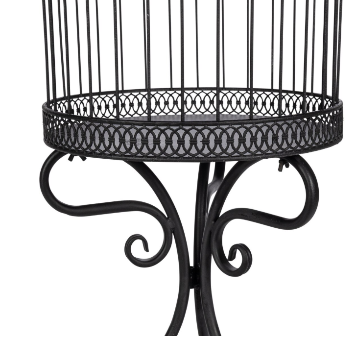 Park Hill Scrollwork Birdcage Planters – Set of 2