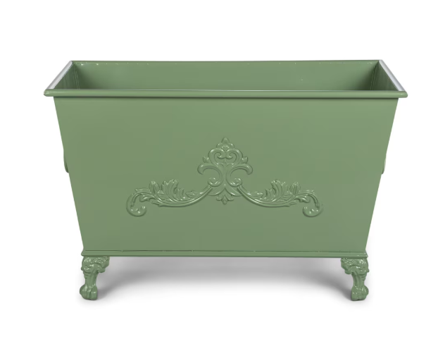 Park Hill Grand Scroll Rectangular Planter