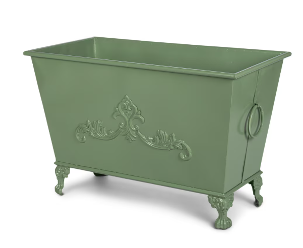 Park Hill Grand Scroll Rectangular Planter