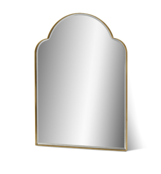 Park Hill Island Manor Wall Mirror – Brass or Silver
