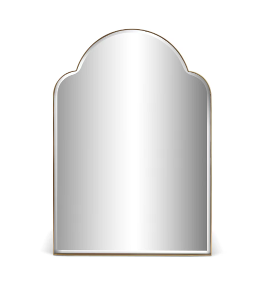 Park Hill Island Manor Wall Mirror – Brass or Silver