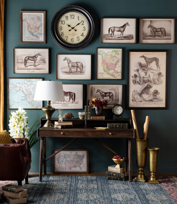 Park Hill Prized Race Horse Framed Prints – Set of 6