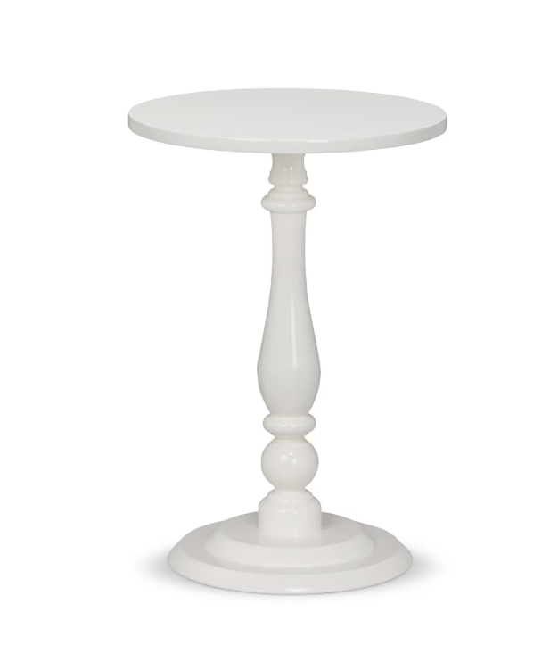 Park Hill Cascade Pedestal Accent Table – Three Colors