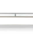 Park Hill Saber Leg Glass Coffee Table – Brass or Silver