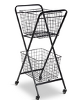 Park Hill Double Market Cart – Black Iron