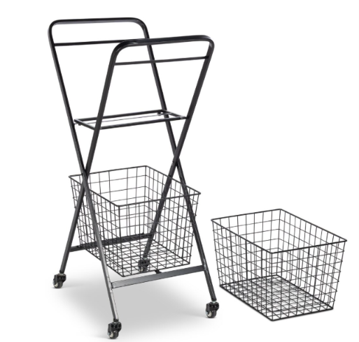 Park Hill Double Market Cart – Black Iron