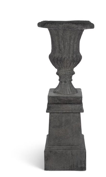 Park Hill Tall Urn With Pedestal, 55.5"H