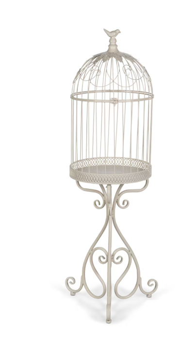 Park Hill Scrollwork Birdcage Planters – Set of 2