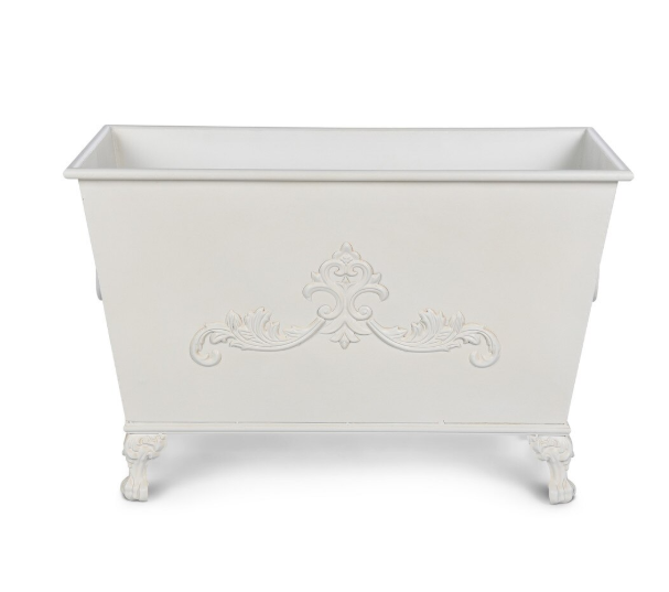 Park Hill Grand Scroll Rectangular Planter