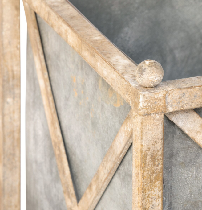 Park Hill | Marble & Brass Shelf Light