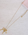 Secret Garden Key Necklace – Gold Plated | Vintage Charm, Dainty Jewelry