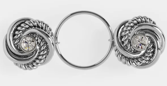 Embrace Clip On Fashion Fastener by Coco & Carmen