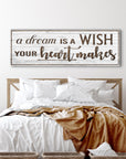 A Dream Is A Wish Your Heart Makes Sign