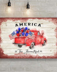 America The Beautiful Sign II