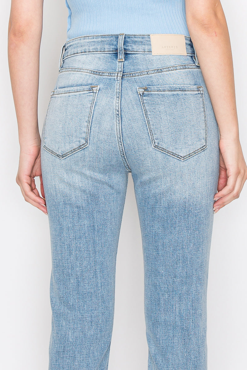 Artemis Vintage | High Rise Straight Leg Jeans