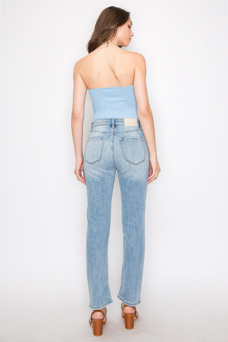 Artemis Vintage | High Rise Straight Leg Jeans