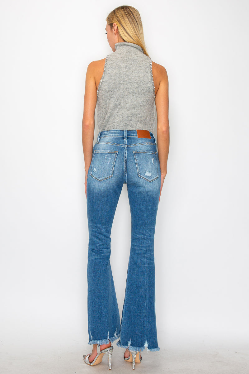 Artemis Vintage | Stellar High Rise Flare Jeans