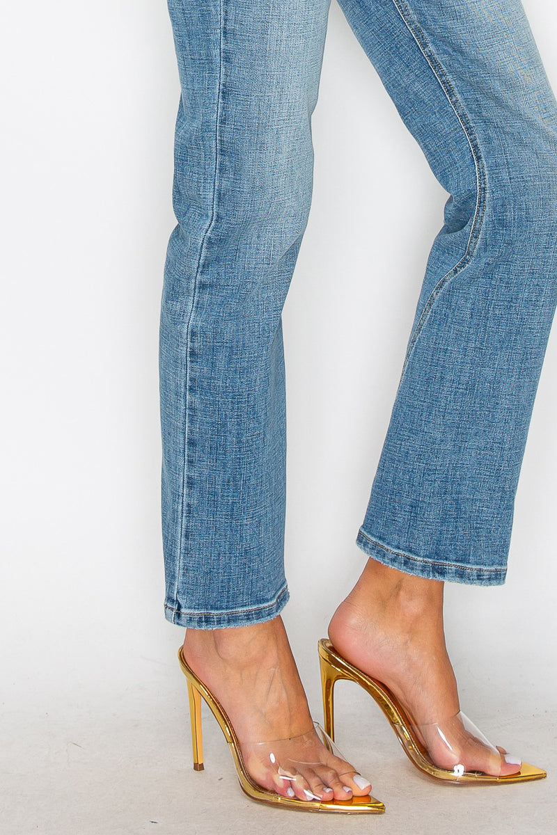 Artemis Vintage |Plus Tummy Control High Rise Straight Jeans