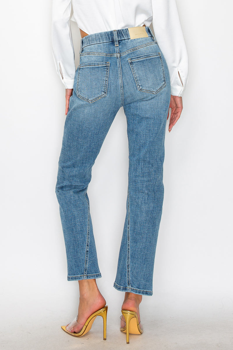 Artemis Vintage |Plus Tummy Control High Rise Straight Jeans