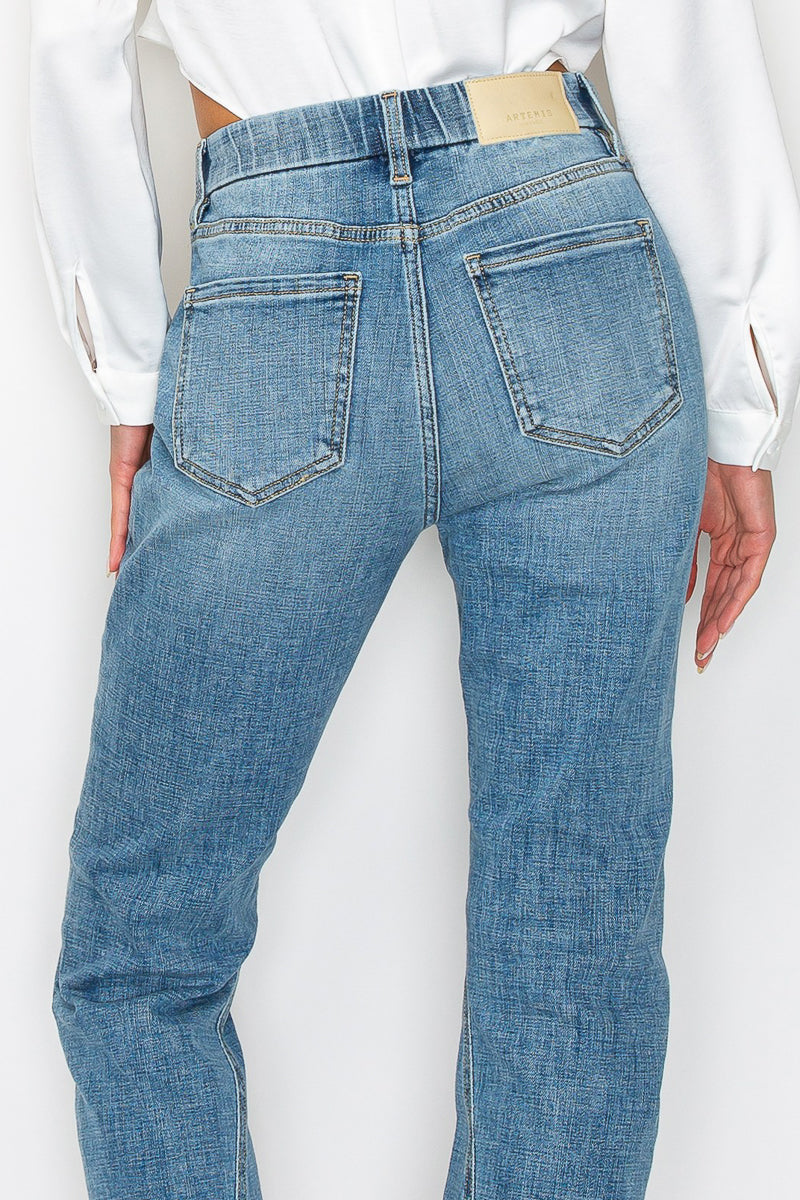 Artemis Vintage | Tummy Control High Rise Straight Jeans