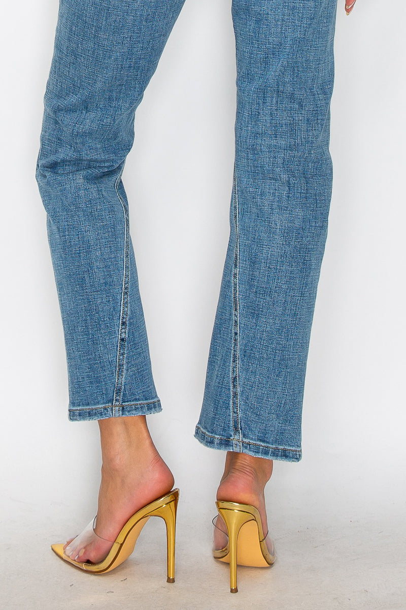Artemis Vintage | Tummy Control High Rise Straight Jeans