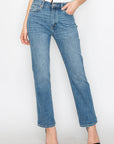 Artemis Vintage |Tummy Control High Rise Slim Straight Jeans - My Pampered Life Seattle