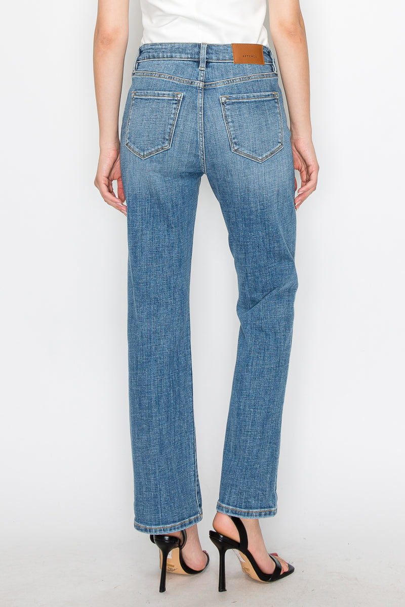 Artemis Vintage | High Rise Straight Leg Jeans
