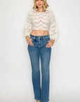 TUMMY CONTROL HIGH RISE SLIM FLARE JEANS  *Signature* - My Pampered Life Seattle