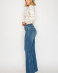 TUMMY CONTROL HIGH RISE SLIM FLARE JEANS  *Signature* - My Pampered Life Seattle