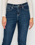 TUMMY CONTROL HIGH RISE SLIM FLARE JEANS  *Signature* - My Pampered Life Seattle