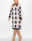 Santanna Knitted Sweater Dress