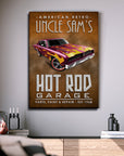 American Retro Garage Hot Rod Sign