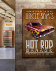 American Retro Garage Hot Rod Sign