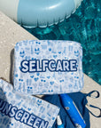 Self Care - Blue Americana Clear Coat XL Bag - My Pampered Life Seattle
