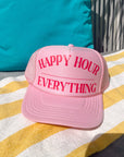 Happy Hour / Everything Trucker Hat - My Pampered Life Seattle