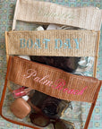 Woven Clear Pouch - My Pampered Life Seattle