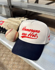 Homeruns are Hot - Navy Vintage Trucker Hat - My Pampered Life Seattle