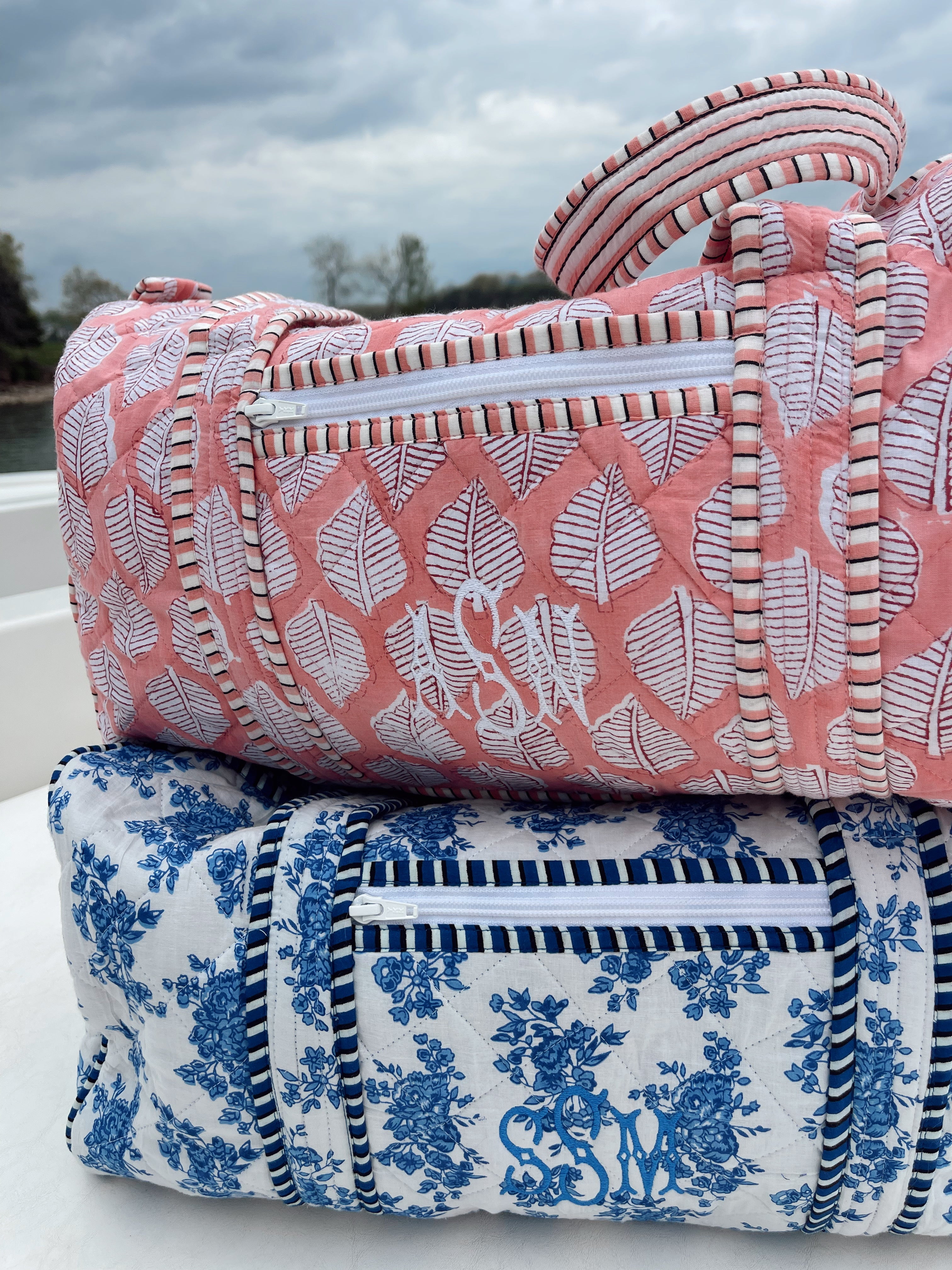 Quilted Block-Print - Aubrey Collection