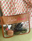 Woven Clear Pouch - My Pampered Life Seattle
