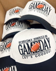 Everyday Should Be Gameday - Black Vintage Trucker Hat - My Pampered Life Seattle