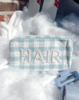 Hair - Blue Plaid Large Bag - My Pampered Life Seattle