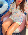 Bikinis - Short Sleeve Pajama Set - My Pampered Life Seattle