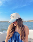 United States of America - Denim Blue Vintage Trucker Hat - My Pampered Life Seattle