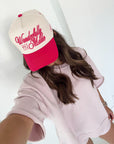 Wonderfully Made - Hot Pink Vintage Trucker Hat - My Pampered Life Seattle
