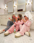 Red Toile Pajama Set - My Pampered Life Seattle