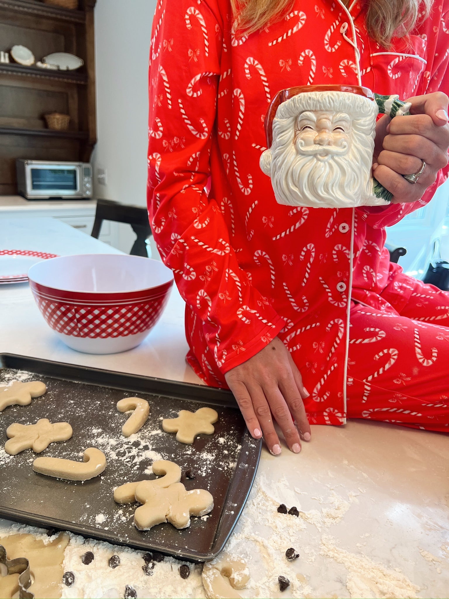 Candy Cane Pajama Set