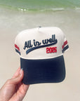 All is Well - Navy Vintage Trucker Hat - My Pampered Life Seattle